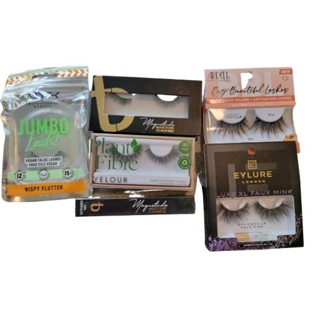 Eyelash Bundle - New Lashes and Adhesive.